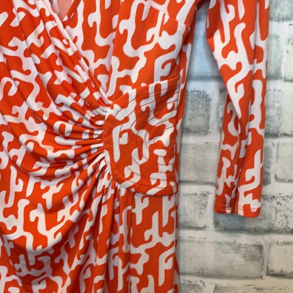 LAUNDRY By Design Faux Wrap Dress 12 - Picture 5 of 8